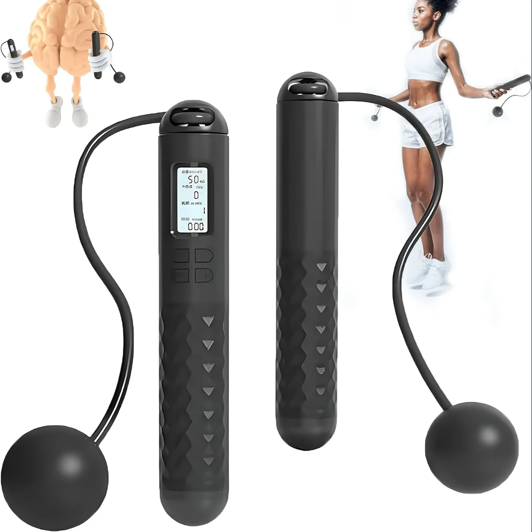 2 in 1 Cordless Digital Skipping Rope & Cord Counter Jump Rope