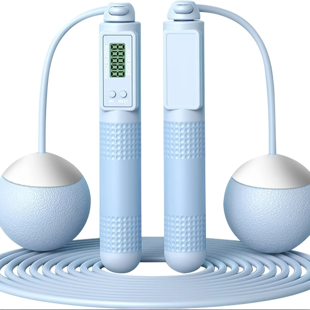 2 in 1 Cordless Digital Skipping Rope & Cord Counter Jump Rope