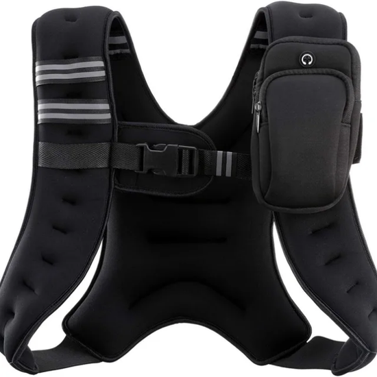 Waterproof Neoprene Weighted Vest | Reflective Running & Fitness Training Vest