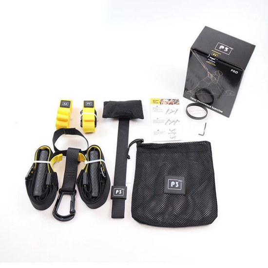 Premium Portable Suspension Trainer Straps | Sport Bodyweight Training Equipment