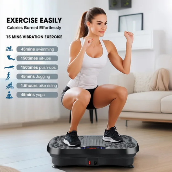 3D Vibration Plate Exercise Machine | Full Body Workout for Men & Women