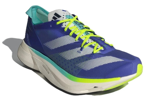 Adidas Adizero Adios Pro 3 Running Shoes – Cobalt Blue / Lucid Lemon